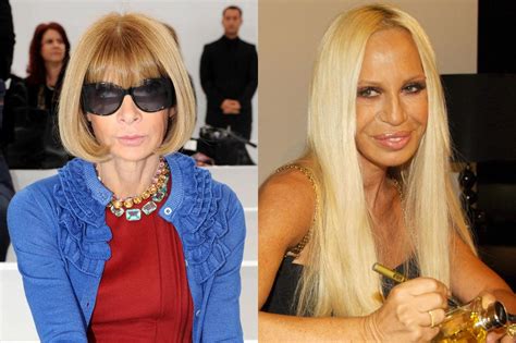 donatella versace and anna wintour|Anna Wintour and Donatella Versace Share Personal Photos .